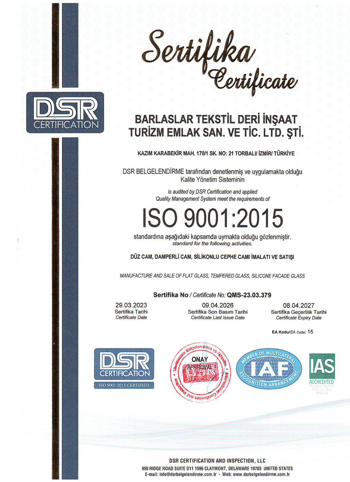ISO 9001:2015